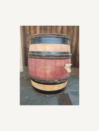 Burgund Eichenfass 228l